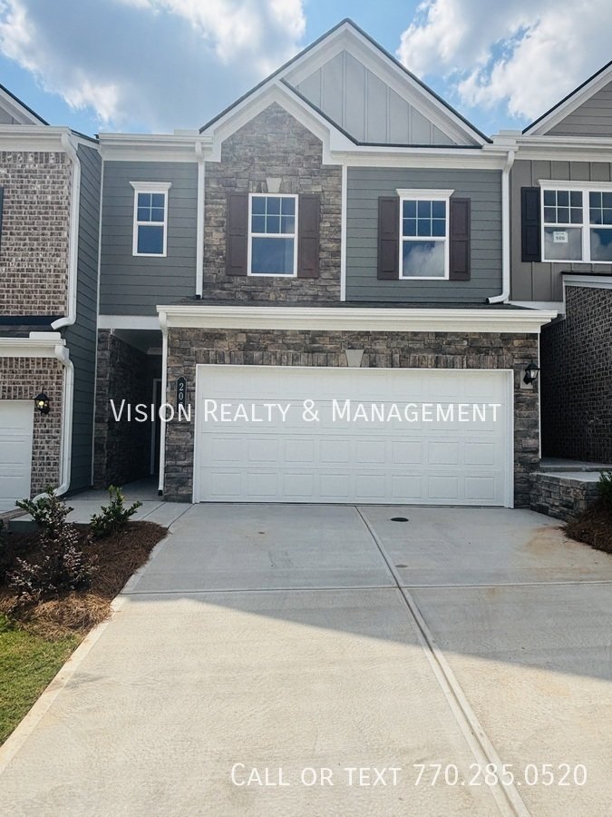 Brand New 3-Bedroom Townhome in Villa Rica,  Minutes from I-20! property image
